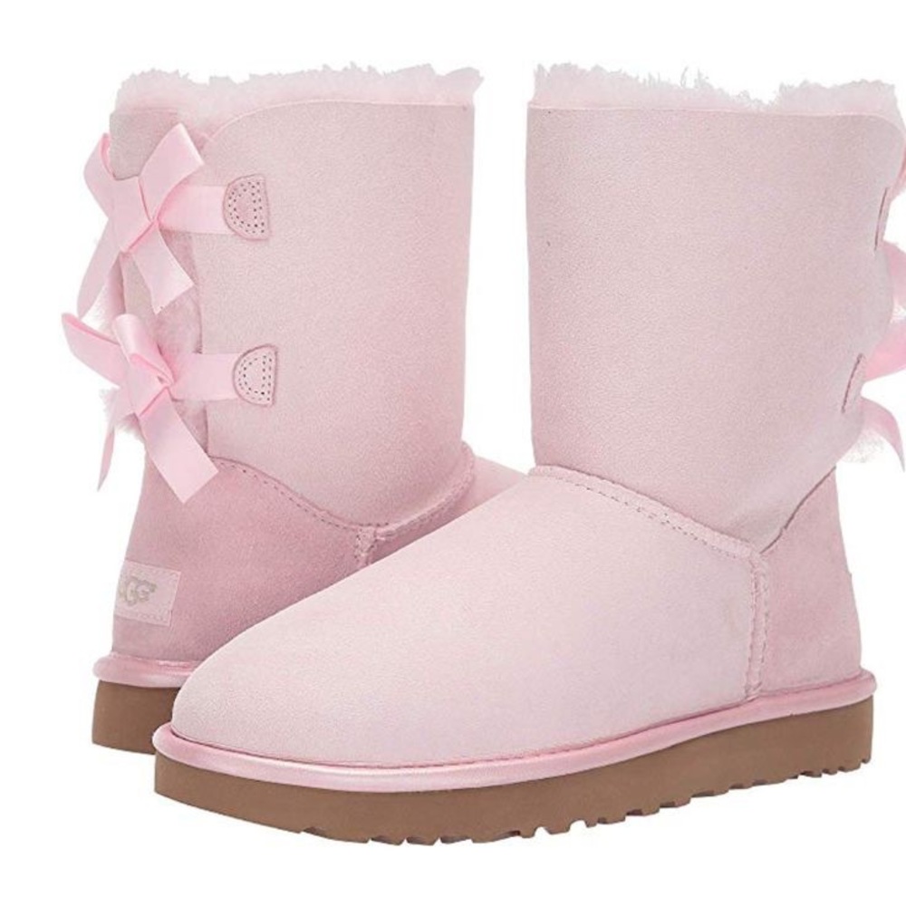 Bailey bow pink UGG boots